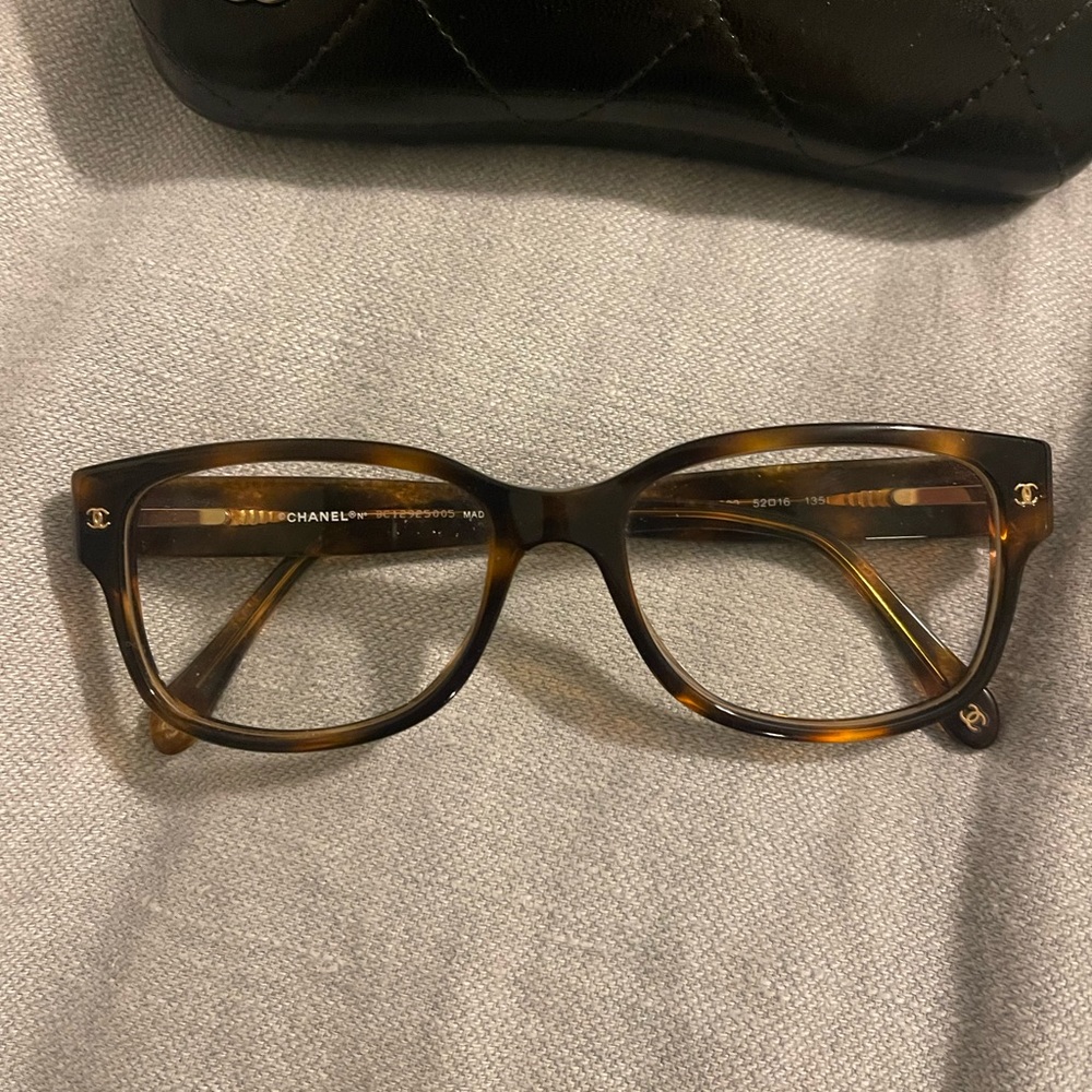 Chanel Eyeglasses Model 3135 with box, case and pamphlet